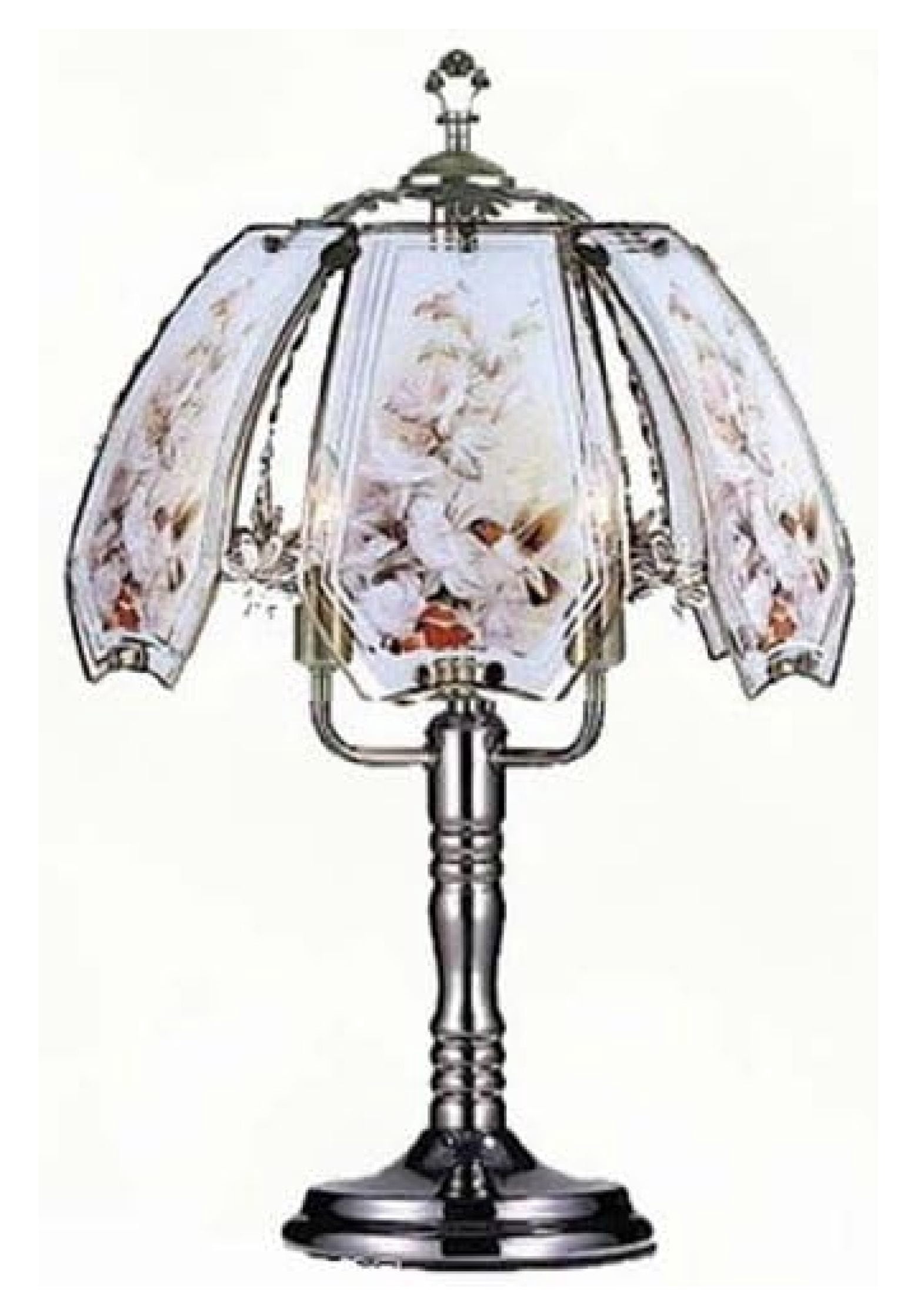 Hummingbird Touch Lamp 1 with Black Chrome Finish - Walmart.com