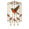 thumbnail image 1 of Hummingbird Wind Chime Decor,Vintage Humming Bird Windchime,Stained Glass Crystal Sun Catcher Hummingbird Wind Chimes for Outside Garden Yard Patio Decorations, 1 of 5