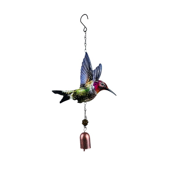 Hummingbird Wind Chimes for Outside, Bird Sun Catcher Wind Chime, Garden Decor for Patio Porch Yard Balcony, Hanging Windchimes Gifts for Women Mom Grandma Gardeners