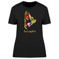 thumbnail image 1 of Hummingbird With Cool Plants T-Shirt Women -Image by Shutterstock, Female Small, 1 of 2