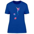 thumbnail image 1 of Hummingbird With Leaf Tail T-Shirt Women -Image by Shutterstock, Female Small, 1 of 2