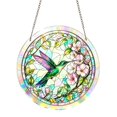 thumbnail image 1 of Hummingbird and Flower DIY Acrylic Puzzle Suncatcher Nature Window Hanging Decoration - 7.87 Inch E, 1 of 6