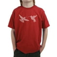thumbnail image 1 of Hummingbirds - Boy's Word Art T-Shirt, 1 of 2
