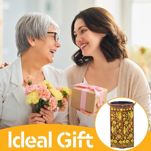 Hummingbirds Solar Lanterns Outdoor Gifts for Women Mom Grandma Mother Gifts Birthaday Metal Lanterns for Yard Patio Lawn Solar Garden Decor