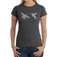 thumbnail image 1 of Hummingbirds - Women's Word Art T-Shirt, 1 of 2