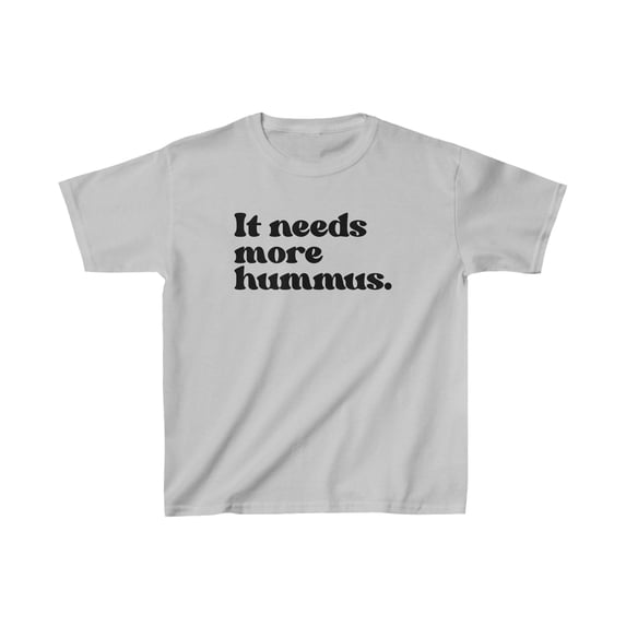 Hummus Addict 70s Retro Lover Kids Shirt Gifts Youth Tee Tshirt