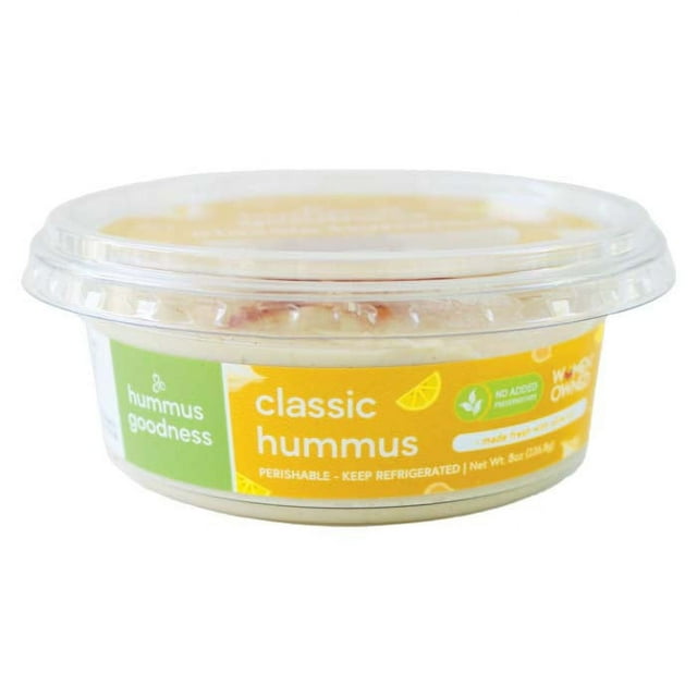 Hummus Goodness Hummus Classic, 8oz Pack of 6