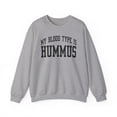 thumbnail image 1 of Hummus Sweatshirt Gifts Crew Neck Shirt Long Sleeve Unisex, 1 of 7