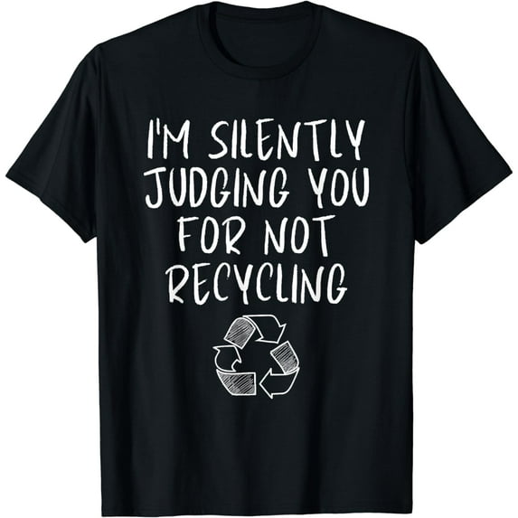 Humor Environmental Awareness Vintage Recycling Earth Day T-Shirt
