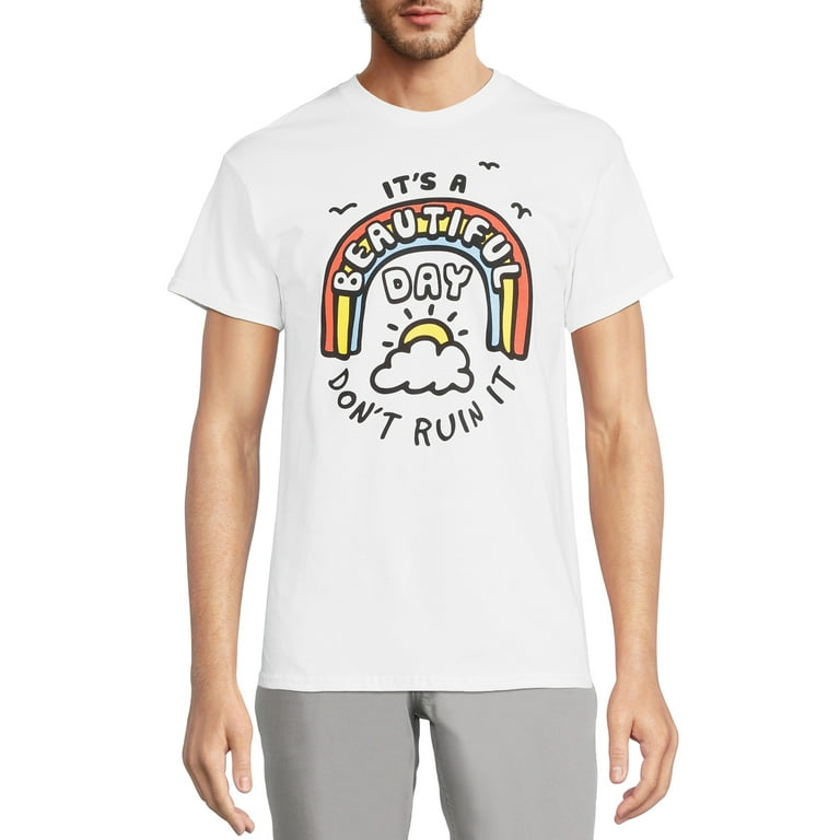 Humor Men s Big Men s It s a Beautiful Day Graphic T Shirt Walmart