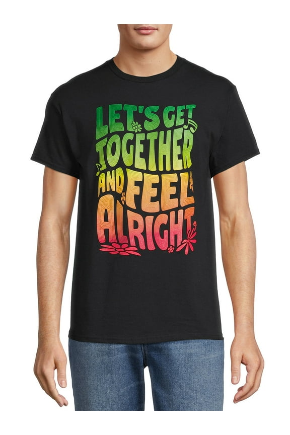 Men's & Big Men's Let's Get Together Graphic T-Shirt