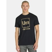 HUMOR Men's and Big Men's Um the Element of Confusion Graphic Tee with Short Sleeves, Sizes S-3XL