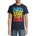 thumbnail image 1 of Humor No Bad Vibes Men's and Big Men's Graphic T-Shirt, 1 of 6