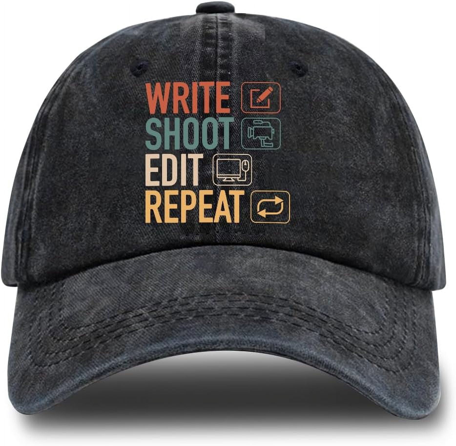 Humor Saying Adjustable Washed Cotton Baseball Cap, Funny 