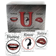 Humor U, Know U, and Entice U; 3-in-1 Couples Game- 160 Q&A for Humor, Connection & Excitement!