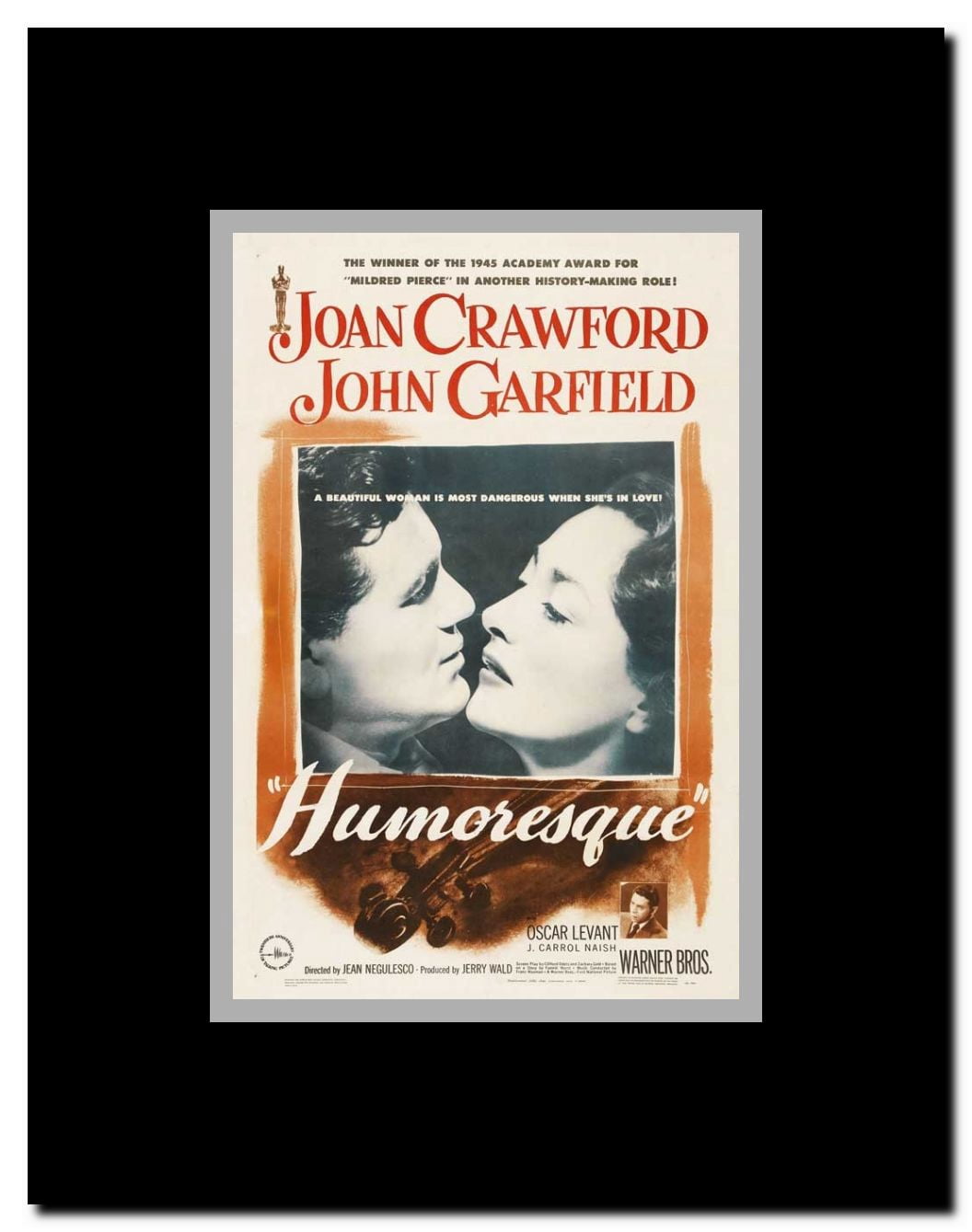 Humoresque Framed Movie Poster