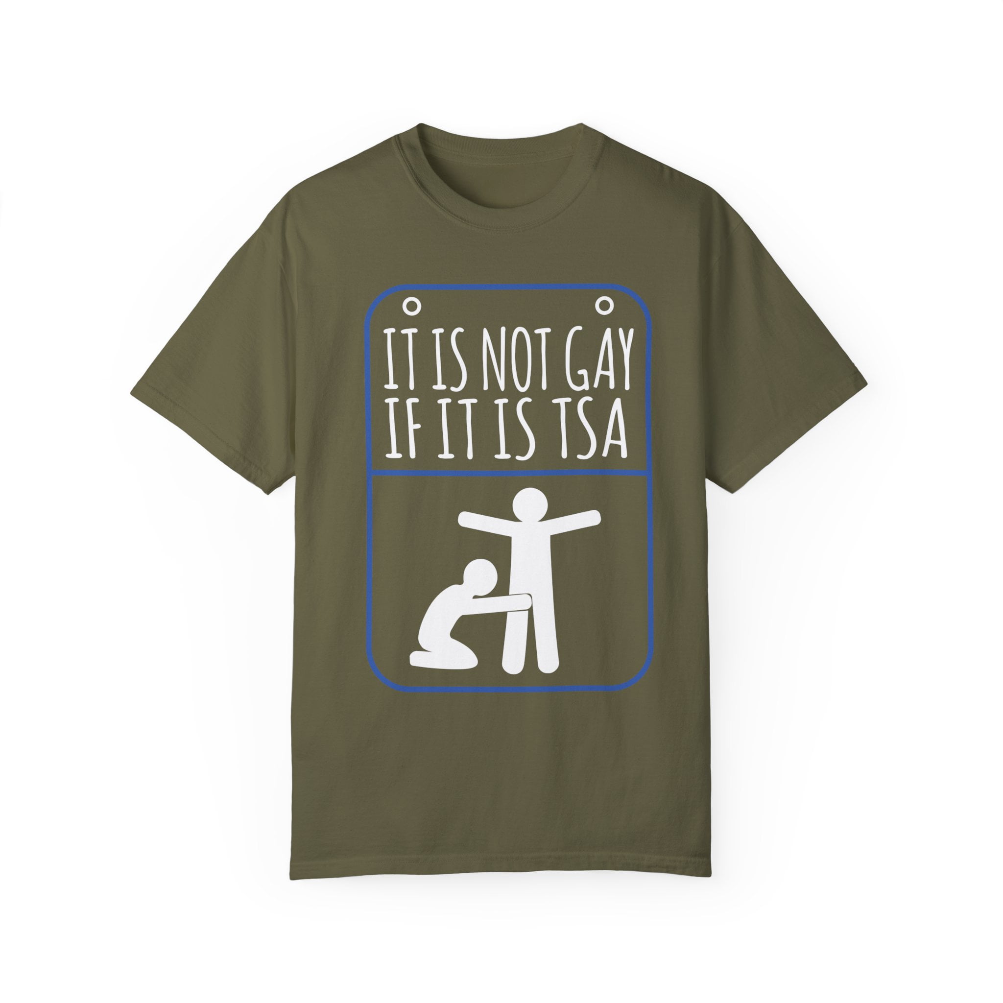 Humorous Airline Airports Guards Gift Funny It Is Not Gay If It Is TSA ...