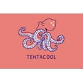 thumbnail image 1 of Humorous Animals Collection, Octopus, Tentacool (16x24 Giclee Gallery Art Print, Vivid Textured Wall Decor), 1 of 3