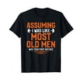 thumbnail image 1 of Humorous Assumptions Graphic T-Shirt for Bodybuilding Enthusiasts, 1 of 5