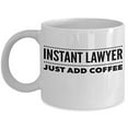 thumbnail image 1 of Attorney 11 oz Coffee Mug - Humorous Design White Ceramic Gift, 1 of 4