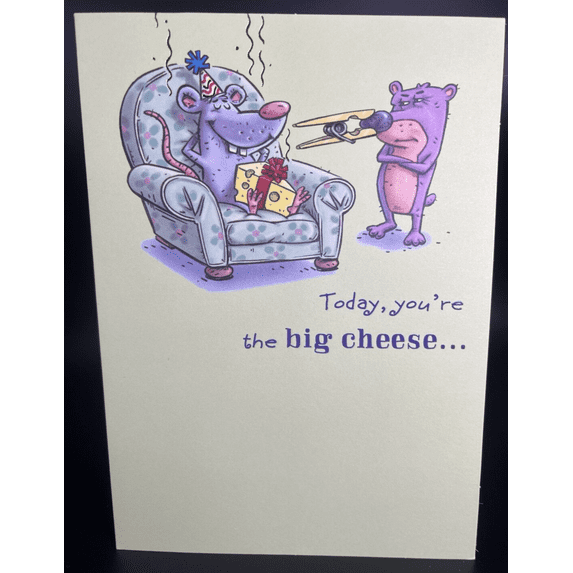 Humorous Birthday Greeting Card w/Envelope
