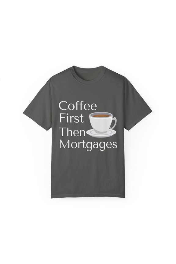 Humorous Caffeine Seeds Herb Shrub Brew Java Barman Waiter Hilarious Cafes Cappuccino Kernel Grain Barkeeper Unisex Garment-Dyed T-shirt