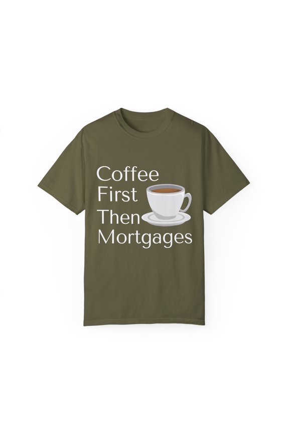 Humorous Caffeine Seeds Herb Shrub Brew Java Barman Waiter Hilarious Cafes Cappuccino Kernel Grain Barkeeper Unisex Garment-Dyed T-shirt