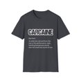 thumbnail image 1 of Humorous Carcaine Definition Wheels Lover Funny Autos Collector Sayings Men Women Unisex Softstyle T-Shirt, 1 of 4