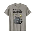 thumbnail image 1 of Humorous Cartoon Cat Sarcasm T-Shirt for Fun and Laughter, 1 of 5