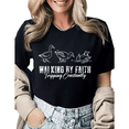 thumbnail image 1 of Humorous Christian Quote Ducks Graphic Tees Womens T-shirt White/Black S-5XL Shirts Daily Casual Tops, 1 of 4