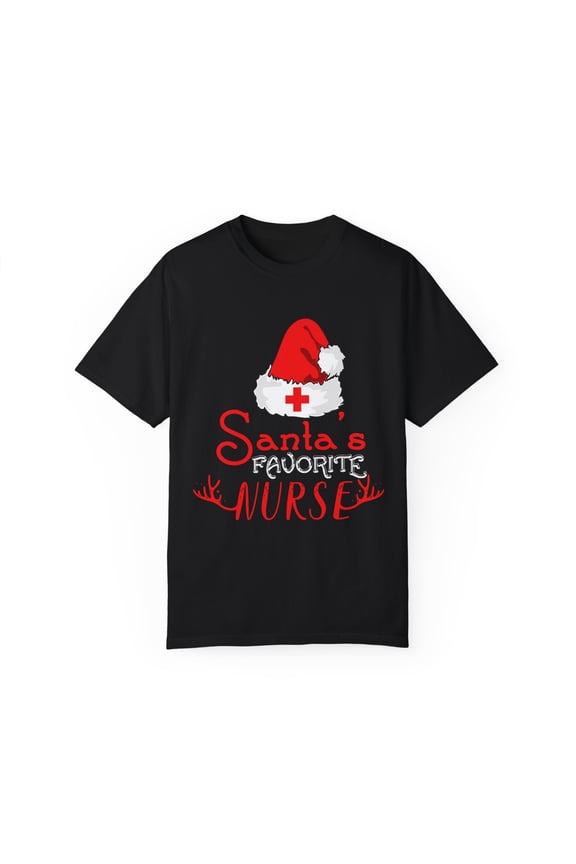 Humorous Christmastide Efforts Mockery Statements Graphic Novelty Yearly Resolutions Sarcasm Illustration Unisex Garment-Dyed T-shirt
