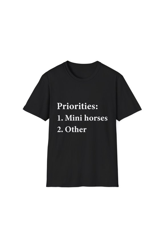 Humorous Countryside Vacations Enthusiasts Gift | Hilarious Horseback Riding Pun Men Women Unisex Softstyle T-Shirt