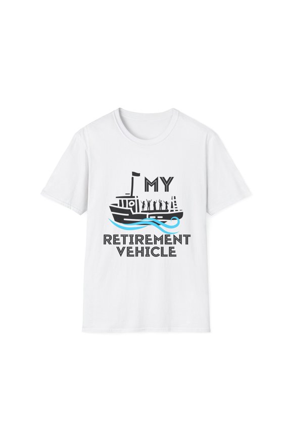 Humorous Cruising Sailing Sailors Resigned Leisure Lover Novelty Canoeing Fan Floating Paddling Enthusiast Unisex Softstyle T-Shirt