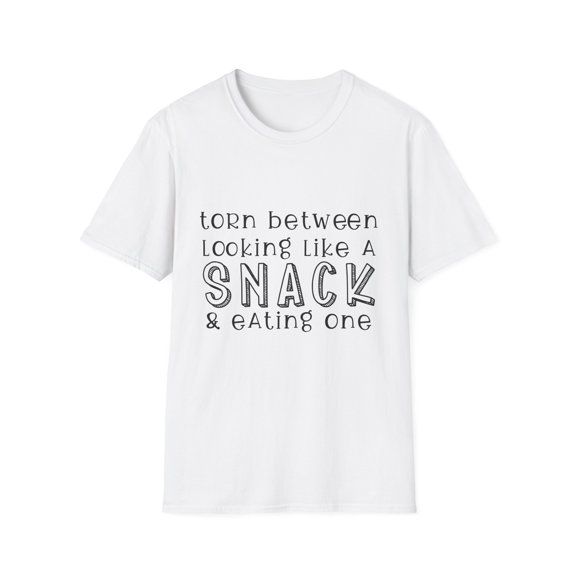 Humorous Deciding Introvert Sarcastic Statements Mockery Hilarious Introverted Decisions Eating Mockery Pun Unisex Softstyle T-Shirt