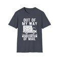 thumbnail image 1 of Humorous Deliveries Chauffeur Delivery Worker Motorist Pun Hilarious Delivery Truck Trucks Coworker Vehicles Unisex Softstyle T-Shirt, 1 of 4