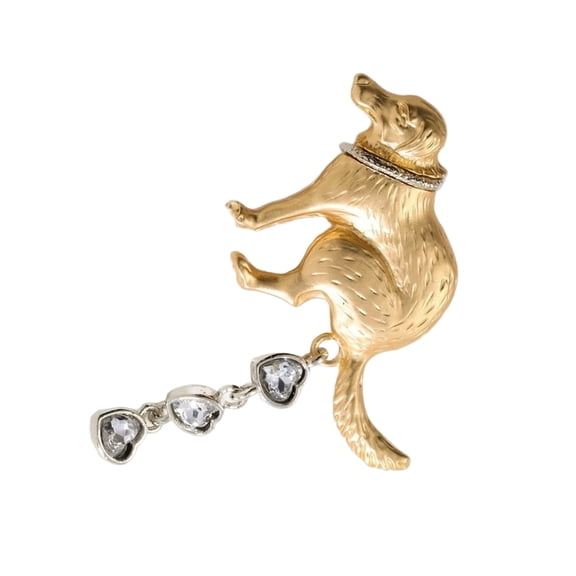 Humorous Dog Poop Brooch Lightweight and Sturdy Lapel Pin Adornment Ideal for Adding a Touch of Fun to Any Occasion