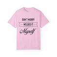thumbnail image 1 of Humorous Don't Worry Welded It Myself Metalworker Turner Novelty Blacksmithing Machinist Metallurgist Lover Unisex Garment-Dyed T-shirt, 1 of 4