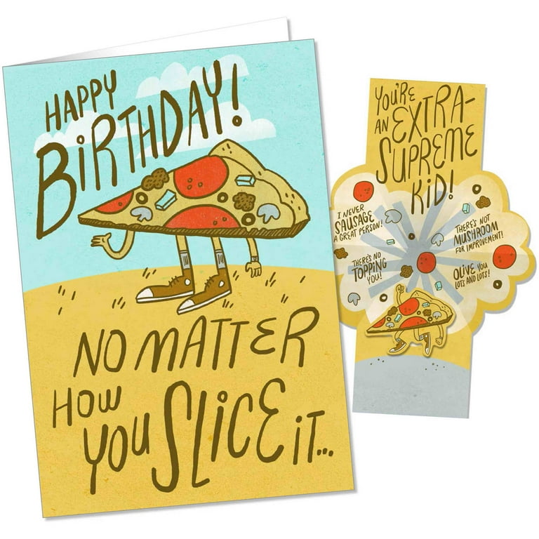 Supreme Pizza Greeting Card Supreme Pizza Greeting Card