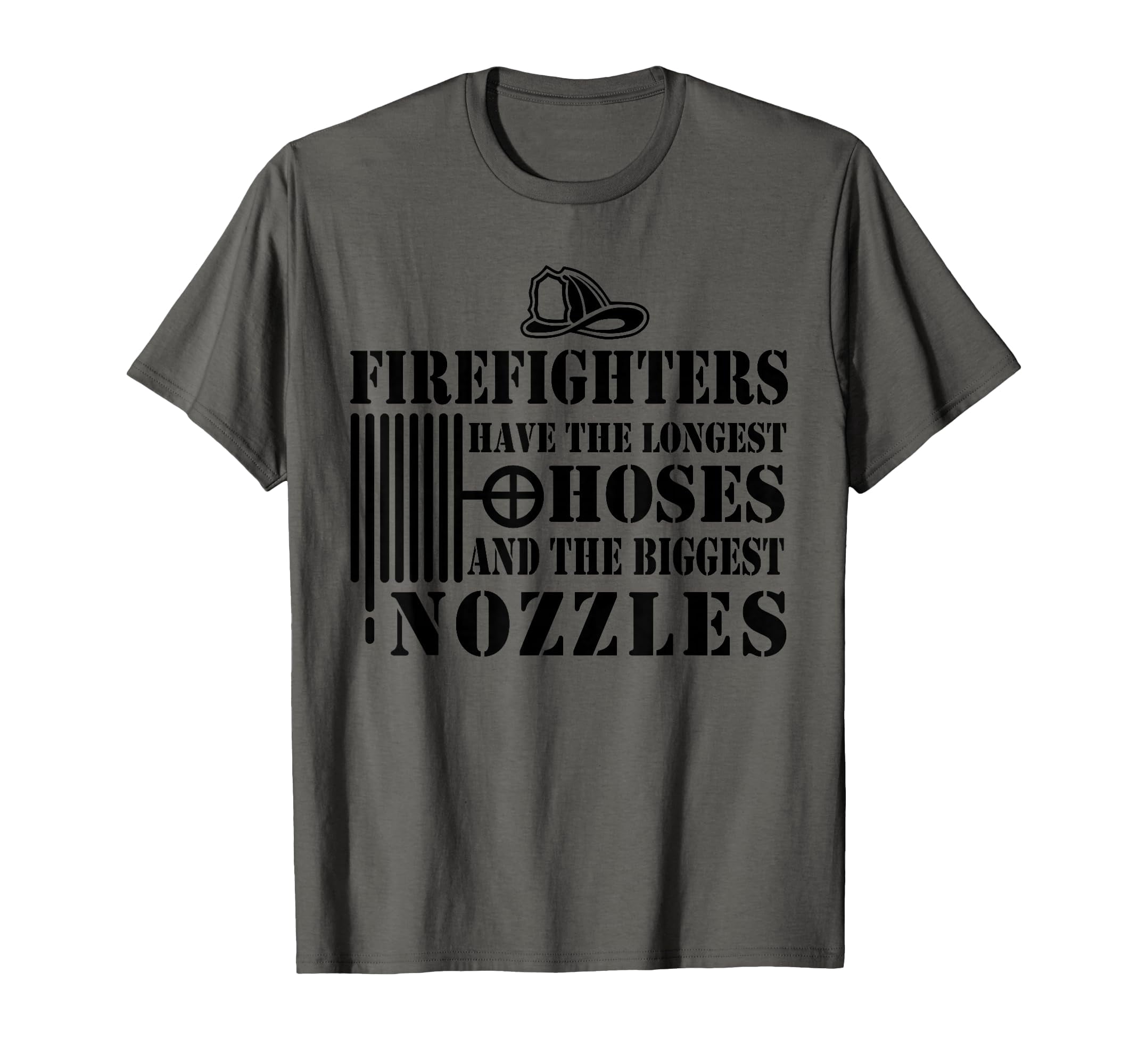 Humorous Firefighter Design T-Shirt - Perfect Gift for Firefighting ...