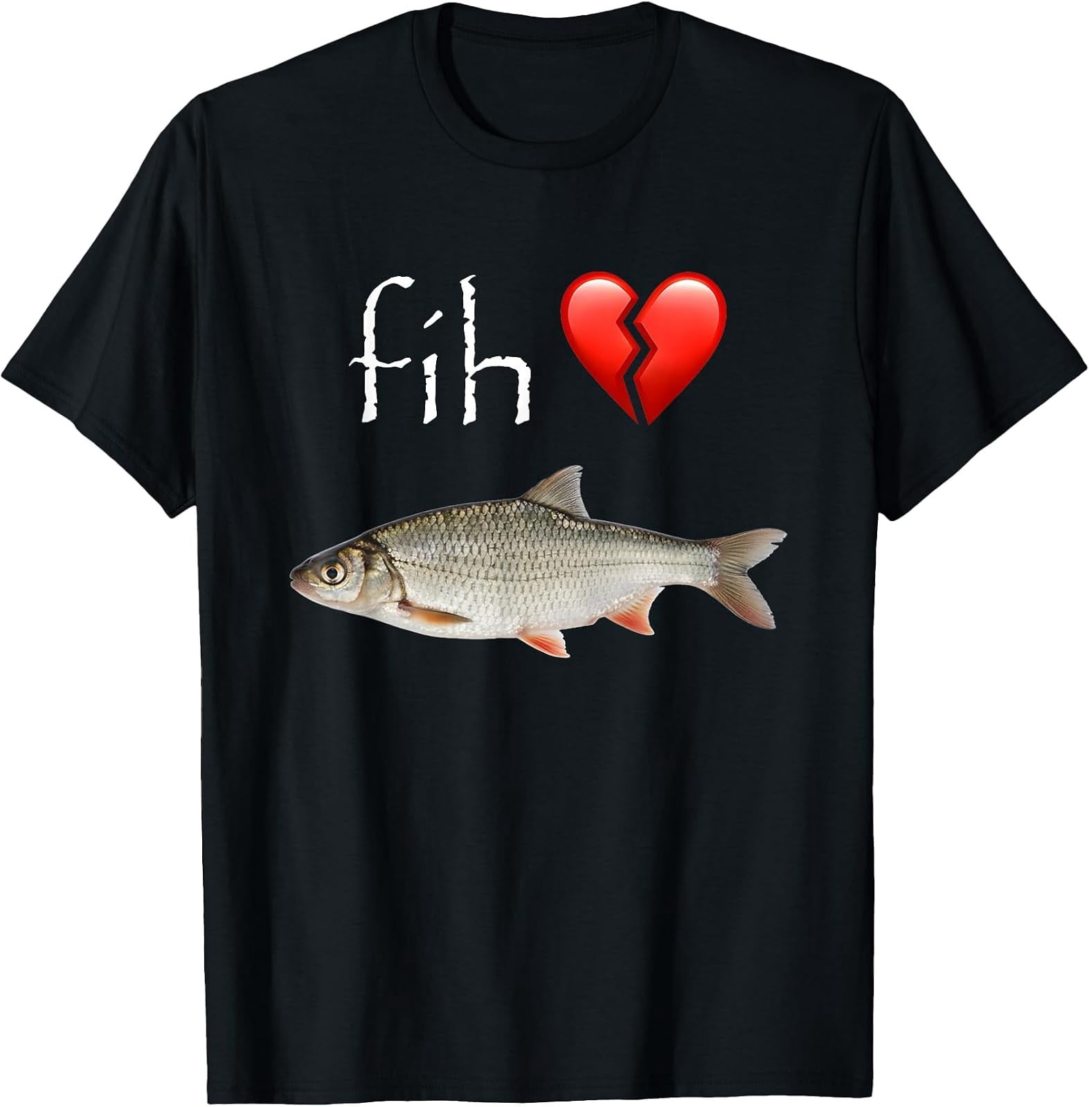Humorous Fish Meme T-Shirt - Quirky Fish Joke for Fun Lovers - Walmart.com