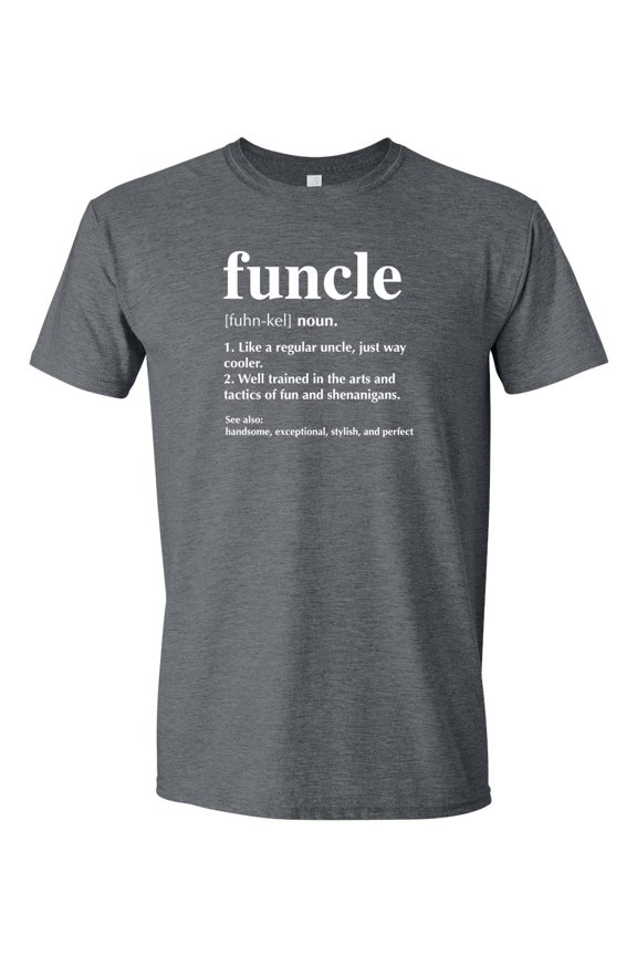 Humorous Funcle Definition T-Shirt - Perfect Gift for Fun Uncles and Family Gatherings