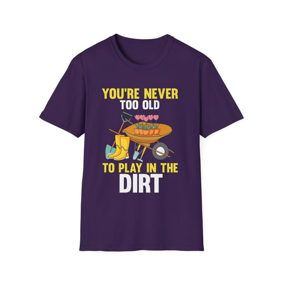 Humorous Gardener Gardening Tillage Horticulture Lover  Novelty Florist Floriculturist Corsage Vinegrower Unisex Softstyle T-Shirt