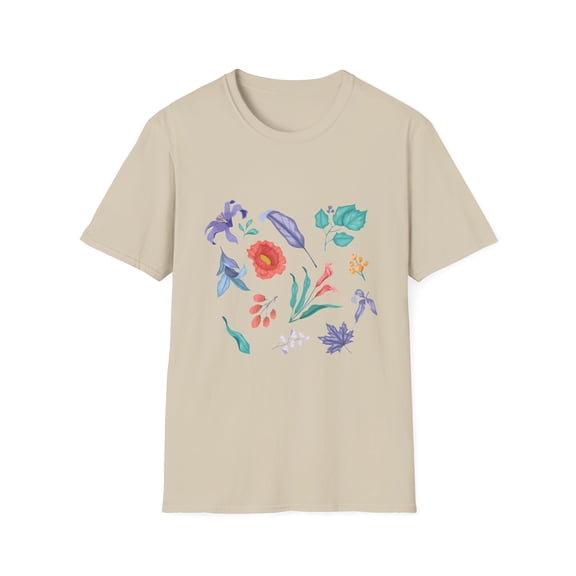 Humorous Gardening Devotees Sarcastic Vintage Illustration Novelty Floristry Enthusiast Appreciation Graphic Unisex Softstyle T-Shirt