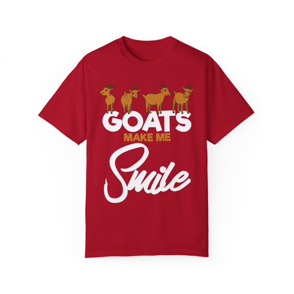 Humorous Goatherders Appreciation Graphic Quote Funny Goats Enthusiast Sayings Men Women Unisex Garment-Dyed T-shirt