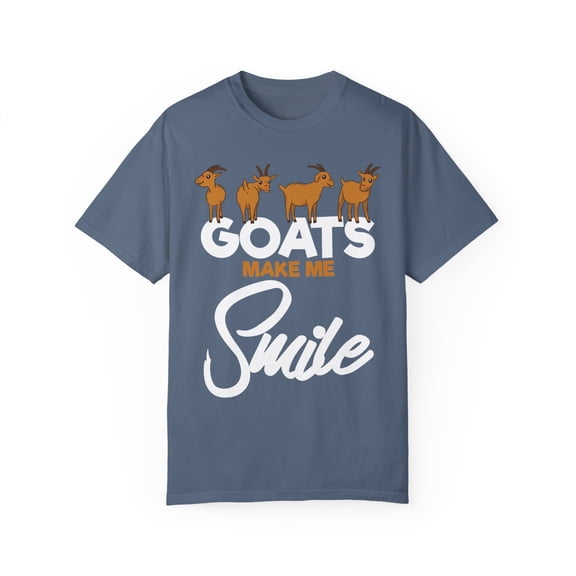 Humorous Goatherders Appreciation Graphic Quote Funny Goats Enthusiast Sayings Men Women Unisex Garment-Dyed T-shirt