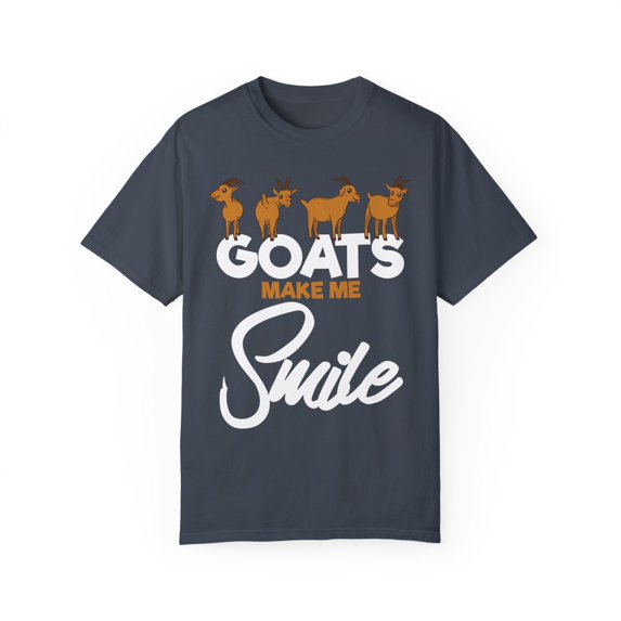 Humorous Goatherders Appreciation Graphic Quote Funny Goats Enthusiast Sayings Men Women Unisex Garment-Dyed T-shirt