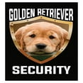 thumbnail image 1 of Humorous Golden Retriever Security Poster - Perfect Dog Breed Decor, 1 of 1