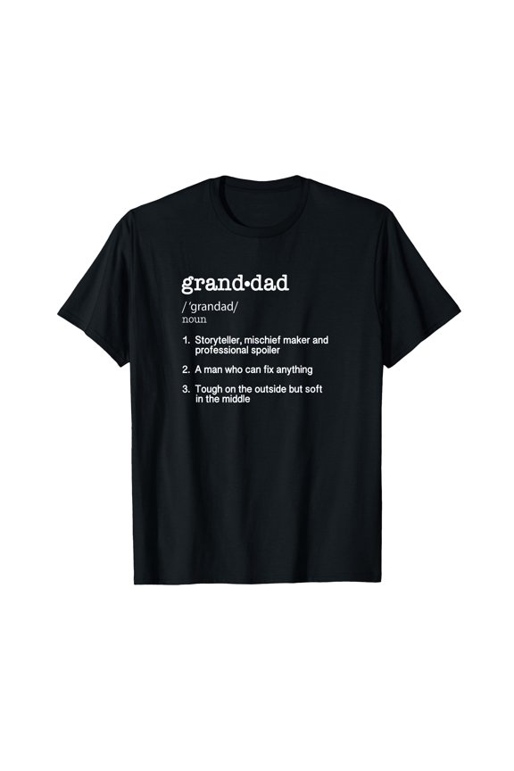 Humorous Granddad Definition T-Shirt - Perfect Gift for Grandpa's Fun Side