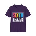 thumbnail image 1 of Humorous Groovy Students Caretaker Teacher Pun Lover Novelty Teaching Homeschooling Career Development Unisex Softstyle T-Shirt, 1 of 4