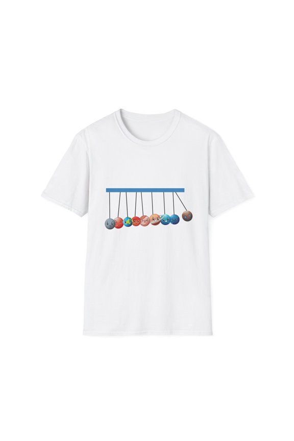 Humorous Heliosphere Terrestial Planets Milkyway Enthusiast Hilarious Planetarium Planetary Space Orbit Lover Unisex Softstyle T-Shirt